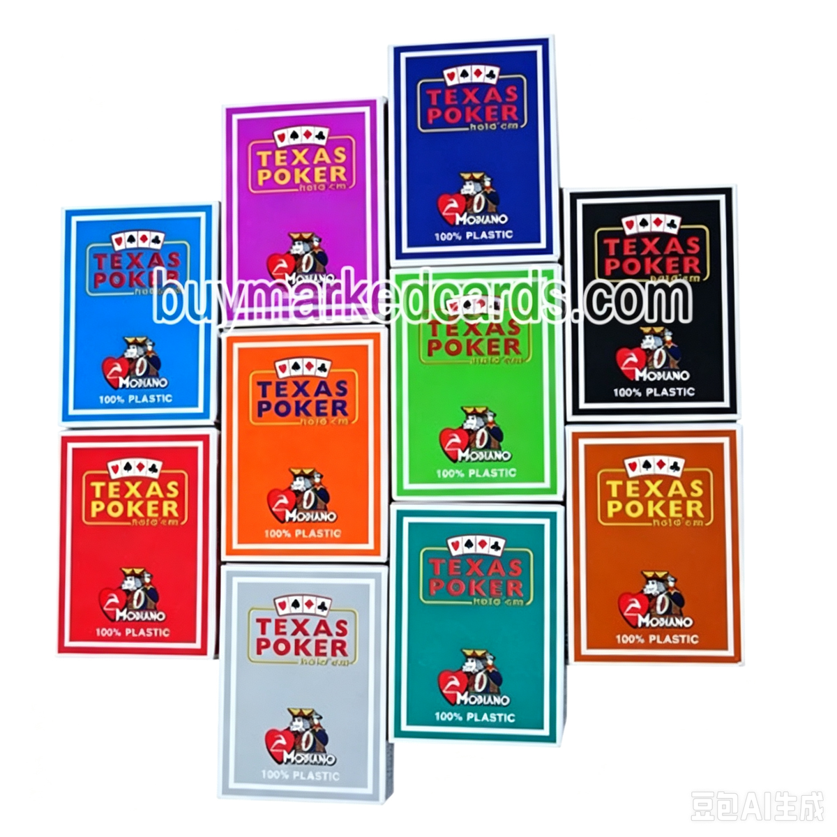 Cartas marcadas de Modiano Texas Hold'em