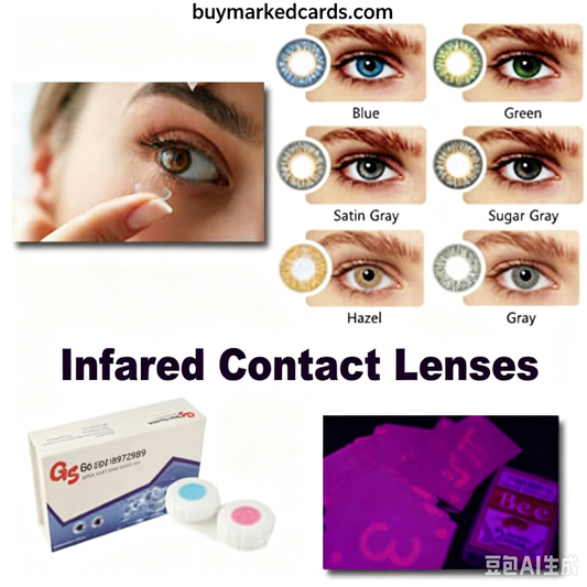 Lentes de contacto infrarrojas