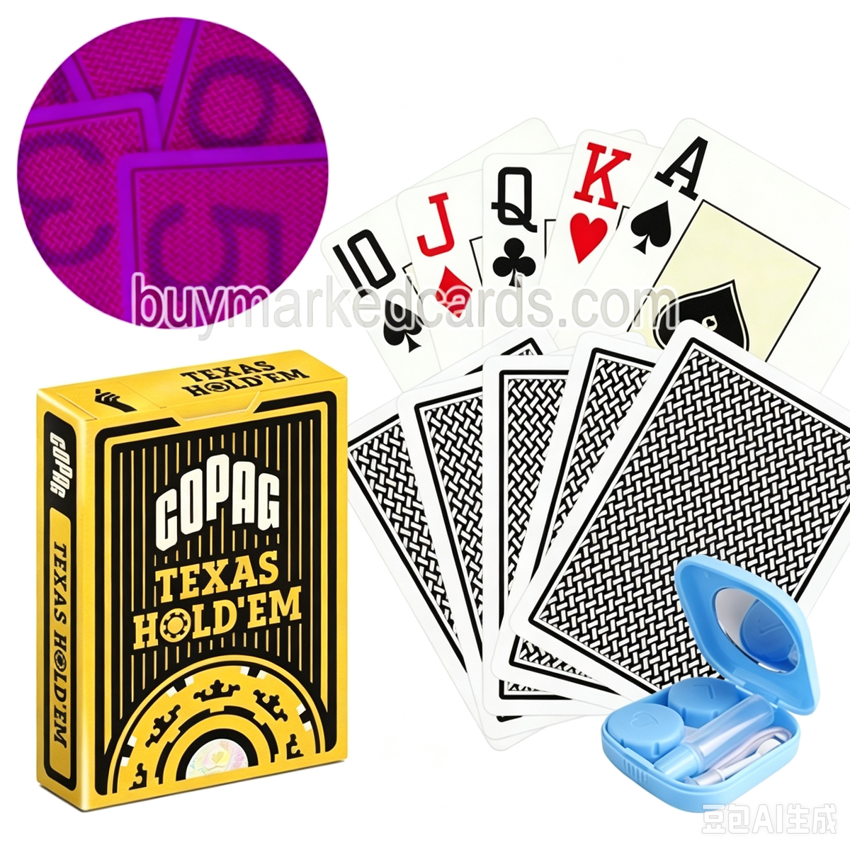 Baraja mejor marcada de Copag Texas Holdem 