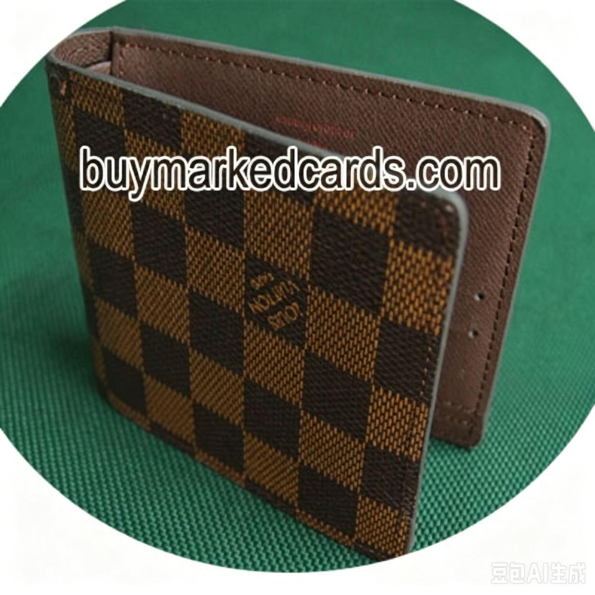 Cámara de escaneo de billetera de póquer